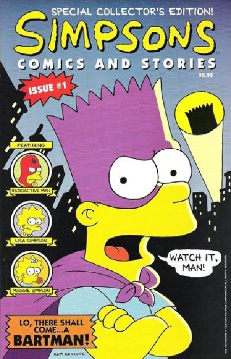 Simpsons Comics and Stories (1993) no. 1 One Shot - Used