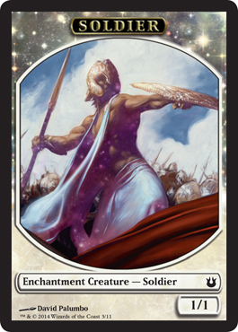 [Soldier Token] - (Born of the Gods) - 1-1
