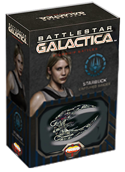 Battlestar Galactica: Starship Battles: Starbuck's Cylon Raider Spaceship Pack