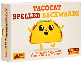 Tacocat Spelled Backwards Card Game