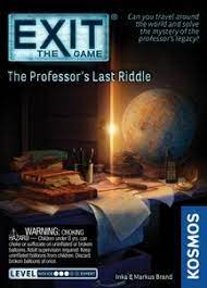 EXIT The Game: The Professor's Last Riddle
