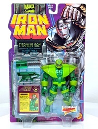 Marvel Action Figure: Toy Biz: Iron Man: Titanium Man (1995) (Uncarded) - Used