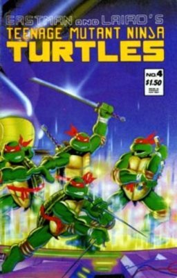 Teenage Mutant Ninja Turtles (1984) no. 4 Second Printing - Used