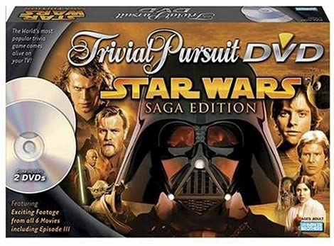 Trivial Pursuit DVD: Star Wars Saga Edition - USED - By Seller No: 20467 Eric Kolasa