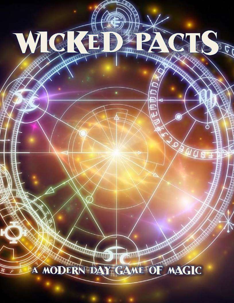 Wicked Pacts Roleplaying Game - Used