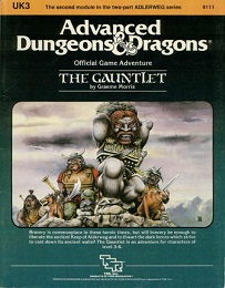 Dungeons and Dragons 1st ed: The Gauntlet - Used
