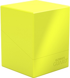 Boulder Deck Case: Standard Size - Neon Yellow (100+)