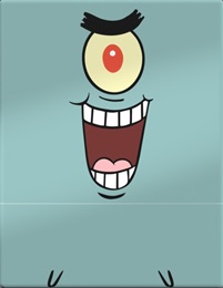 Squaroes: SpongeBob SquarePants: Plankton Deck Box