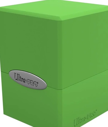 Deck Box: Satin Cube: Lime Green