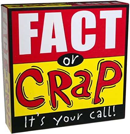 Fact or Crap Board Game - USED - By Seller No: 17577 Patrick Costyk