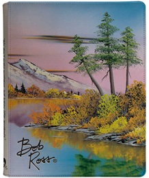 Binder: 9-Pocket: PRO: Zippered: Bob Ross Mighty Mountain Lake