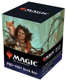 Deck Box: 100+: Magic the Gathering: Wilds of Eldraine: Ellivere of the Wild Court (38029)