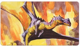 Playmat: Magic the Gathering: Lost Caverns of Ixalan: Bonehoard Dracosaur
