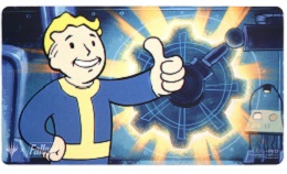 Playmat: Magic the Gathering: Fallout: Vault Boy Sol Ring (38323)