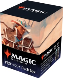 Deck Box: 100+: Magic the Gathering:Outlaws of Thunder Junction: Annie Flash the Veteran (38368)
