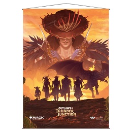 Wall Scroll: Magic the Gathering: Outlaws Of Thunder Junction: Gang Silhouette