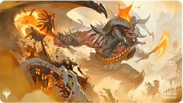 Playmat: Magic the Gathering: Outlaws of Thunder Junction: Rakdos the Muscle (38391)