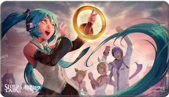 Playmat: MtG Stitched - Hatsune Miku Retrospective: Summer: Sol Rising