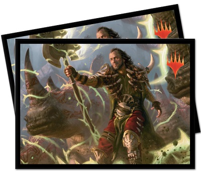 Deck Protector: Magic the Gathering: Commander 2019: Ghired, Conclave Exile (100 Sleeves)