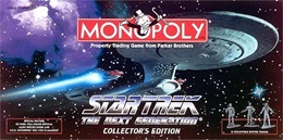 Monopoly: Star Trek The Next Generation Collectors Edition (1998) - USED - By Seller No: 27947 Wade Rupe