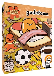 Gudetama: Work From Bed Puzzle - 1000 Pieces