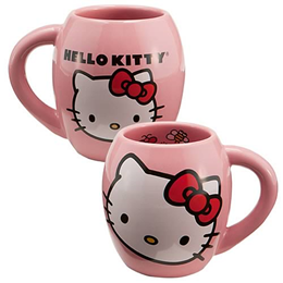 Hello Kitty Oval Ceramic Mug