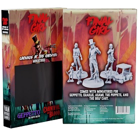 Final Girl: Carnage at the Carnival Miniatures