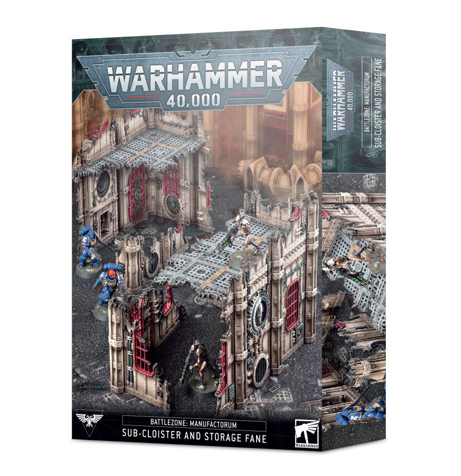Warhammer 40K: Battlezone Manufactorum: Sub-Cloister and Storage Fane 64-62
