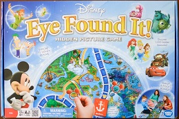 Disney Eye Found It Hidden Picture Board Game