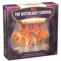 Dungeons and Dragons 5th Edition: Witchlight Carnival Dice and Miscellany