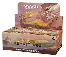 Magic the Gathering: Dominaria Remastered: Draft Booster Box (36 packs)