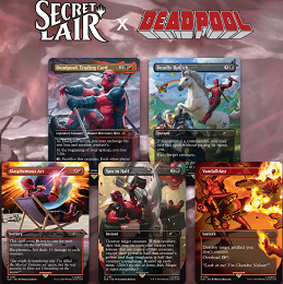 Magic the Gathering: Secret Lair Drop Series x Marvel: Non-Foil Deadpool