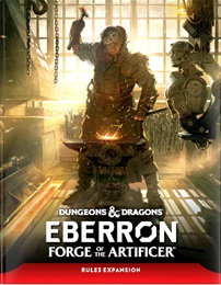 Dungeons and Dragons 5th ed: Eberron Forge of the Artificer Rules Expansion (Standard Edition) HC
