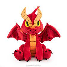 Phunny Red Dragon 7.5in Plushie