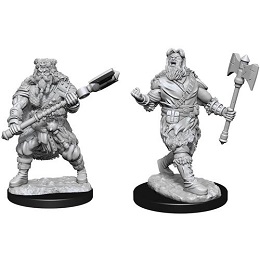 Dungeons and Dragons Nolzurs Marvelous Unpainted Minis Wave 14: Male Human Barbarian 