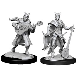 Dungeons and Dragons Nolzurs Marvelous Unpainted Minis Wave 14: Female Tiefling Bard