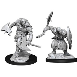 Dungeons and Dragons Nolzurs Marvelous Unpainted Minis Wave 14: Warforged Barbarian 