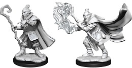 Critical Role Unpainted Miniatures: Wave 1: Hobgoblin Wizard and Druid Male