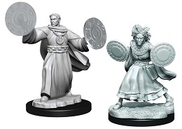 Critical Role Unpainted Miniatures: Wave 1: Human Graviturgy and Chronotugy Wizards