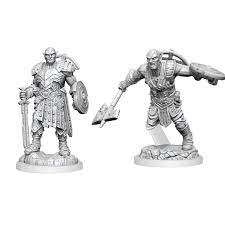 Dungeons and Dragons: Nolzurs Marvelous Unpainted Miniatures Wave 20: Earth Genasi Fighter