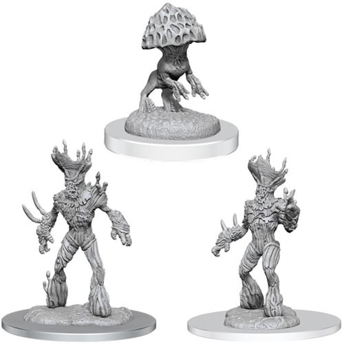 Dungeons and Dragons: Nolzur's Marvelous Unpainted Miniatures: Myconid Sovereign & Sprouts Wave 16