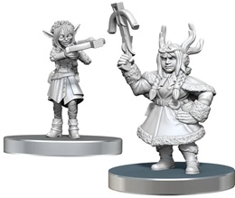 Critical Role Unpainted Miniatures Wave 26: Veth Brenatto and Nott the Brave