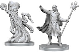 Dungeons and Dragons Nolzurs Marvelous Unpainted Minis Wave 28: Drow Mage and Yochlol