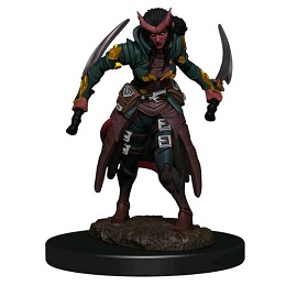 Dungeons and Dragons Fantasy Miniatures: Icons of the Realms Premium Figure: Female Tiefling Rogue