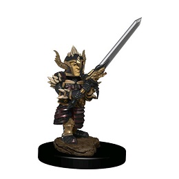 Dungeons and Dragons Fantasy Miniatures: Icons of the Realms Premium Figure: Halfling Male Fighter