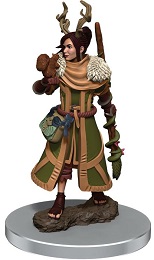 Dungeons and Dragons: Icons of the Realms: Premium Painted Miniatures: Wave 7: Female Human Druid (93054)