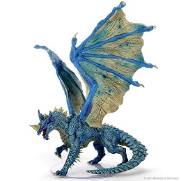 Dungeons and Dragons: Icons of the Realms: Adult Blue Dragon Premium Figure 