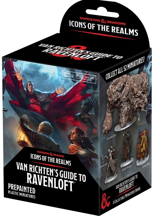 Dungeons and Dragons: Icons of the Realms: Set 21: Van Richten's Guide to Ravenloft Booster Pack
