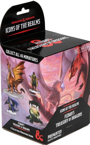 Dungeons and Dragons: Icons of the Realms: Fizbans Treasury of Dragons Standard Booster