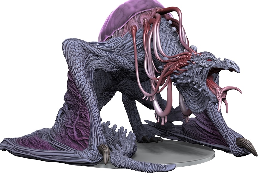 Dungeons and Dragons: Icons of the Realms: Fizbans Treasury of Dragons: Elder Brain Dragon Premium Figure